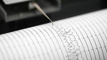 Ege Denizi'nde 4,6 büyüklüğünde deprem