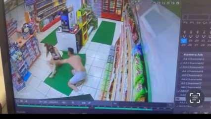 Fethiye’de akaryakıt istasyonunda dehşet! Kadını tekme ve yumruklarla dövdü