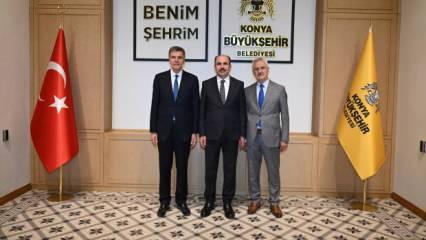 Kuzey Makedonya Eski Milletvekili Şehabi, Konya'yı ziyaret etti