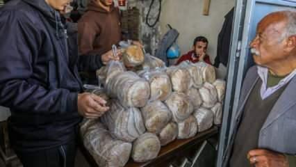 Gazze'de, ekmek üretimi yeniden durdu