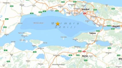İstanbul'da 4 büyüklüğünde deprem