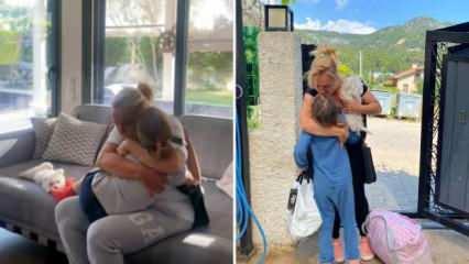 Kızını görüşe 43 dakika geç götürüp hapse girmişti: Tahliye edildi