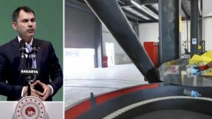 Bakan Kurum: Depozito iade sistemi sıfır atığın en önemli adımıdır