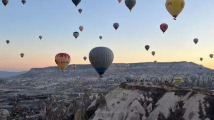 Turizm merkezinde sıcak hava balonları artık yerli yakıt tankı ile uçacak
