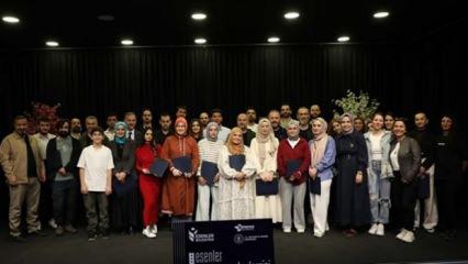 Esenler Sinema Akademisi’nde mezuniyet heyecanı
