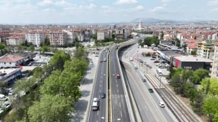 Koyuncu Köprülü Kavşağı yeni çehresine kavuştu 