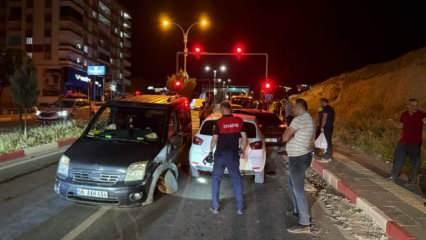 Siirt'te zincirleme trafik kazası: 5 kişi yaralandı