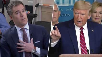 Trump'tan, "Katar" sorusu soran NBC News muhabirine tepki