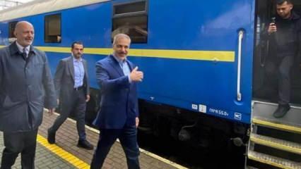 Bakan Fidan, Kiev'e gidiyor! Polonya'dan trenle hareket etti