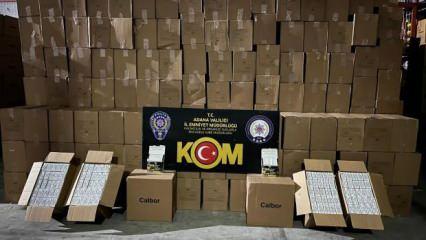Adana'da ele geçirildi: Değeri tam 10 milyon!