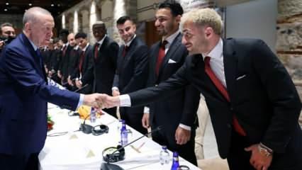 Başkan Erdoğan'dan Barış Alper'e: Bu gidiyor mu?