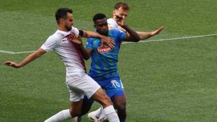 Rize'de müthiş sezon finali! Gol atmaya doymadılar