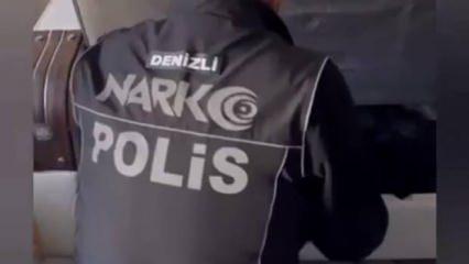 Denizli 4 farklı operasyonda yakalan 15 zehir tacirinin 12'si tutuklandı