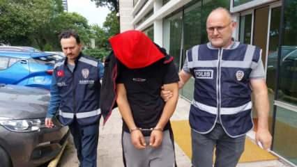 Evine misafirliğe gittiği kadını taciz ettiği iddiasıyla tutuklandı