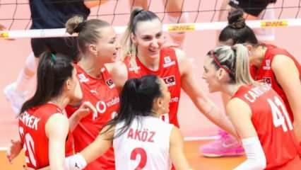 Filenin Sultnaları, VNL'nin ilk etabı i&ccedil;in &Ccedil;in'e gitti