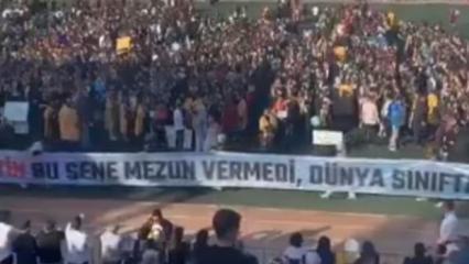 İnönü Üniversitesi Gazze sessizliğine böyle isyan etti