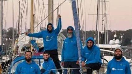 Hac için İngiltere'den Suudi Arabistan'a deniz yoluyla giden grup