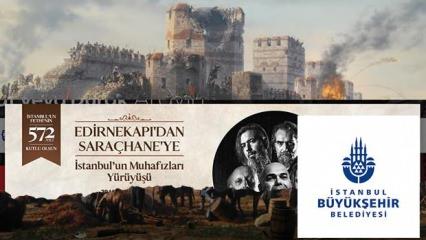 İBB fetih yıldönümünü siyasi reklama dönüştürdü! Fatih üzerinden partizan propaganda