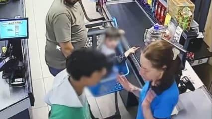 İki çocuk 22 bin lira değerinde ürün çaldı: Fark edilince para yerine falçata uzattı!