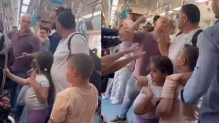 Marmaray’da yumruk yiyen baba konuştu! Olayın perde arkasını anlattı