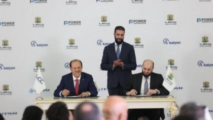 İmzalar atıldı: Suriye'nin enerji sektörüne 7 milyar dolarlık yatırım!