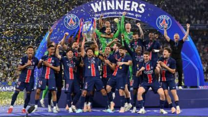 Tarihi fark attı! PSG 'Rekor' kırarak Şampiyonlar Ligi şampiyonu