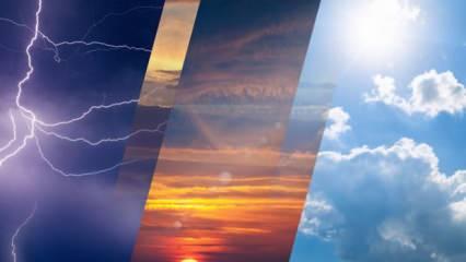 Şehir şehir hava durumu! Yağış geliyor...Meteoroloji'den uyarı