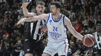 Anadolu Efes'ten Beşiktaş'a 3 sayılık darbe