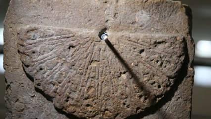 Ani'nin 1000 yıllık güneş saati ilk kez sergileniyor