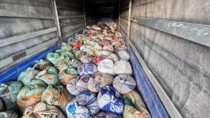 Av dönüşü jandarma avladı: Tam 22 ton 475 kilo...Vatandaşa yedireceklerdi 