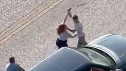 Başkentte 'döner bıçaklı' kavga kamerada