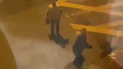 Bayrampaşa’da boşanma aşamasındaki eşinin yakınları evi bastı, camları taşladı
