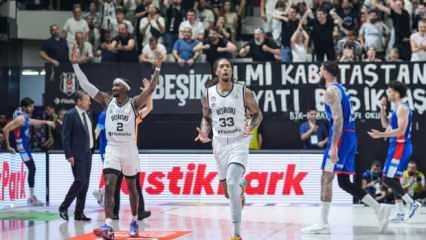 Beşiktaş, Anadolu Efes'e fark attı!