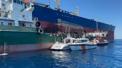 Çanakkale'de denizi kirleten gemiye 8 milyon lira ceza