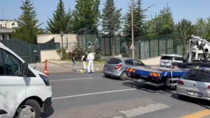 Çankaya Köşkü yakınında hareketli dakikalar