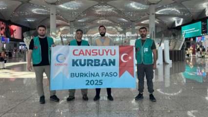 Cansuyu kurban ekipleri yola çıkmaya başladı
