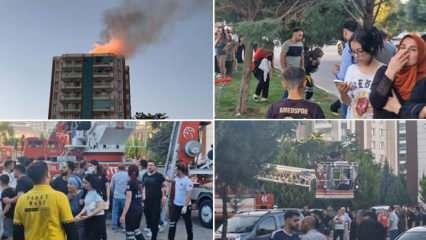 Diyarbakır'da 13 katlı binada yangın: 3'ü çocuk, 4 kişi hayatını kaybetti