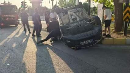 Elazığ’da trafik kazası: 2 yaralı