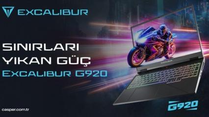 Excalibur G920 yapay zeka destekli üst düzey donanımıyla geliyor!