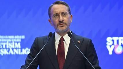 Fahrettin Altun'dan Özgür Özel'e tepki