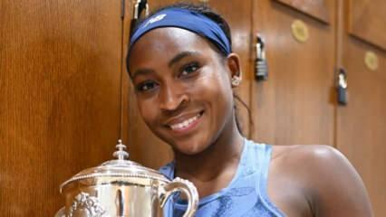 Fransa Açık'ta şampiyon Coco Gauff