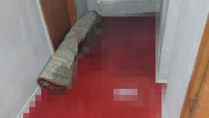  Gaziosmanpaşa'da kanalizasyondan gelen kurban kanı 2 daireyi bastı