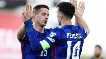 Hırvatistan, Cebelitarık'ı 7 golle geçti!