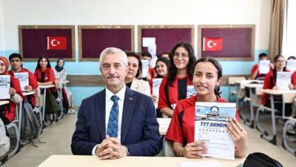 Şahinbey Belediyesi'nden öğrencilere deneme sınavı desteği 