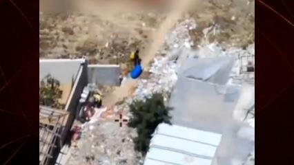 İsrail ailesine su götürmek isteyen çocuklara İHA ile saldırdı! 