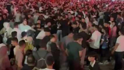 Konserde bıçaklı kavga: Üç yaralı