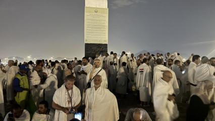 Kutsal topraklarda hac heyecanı: Hacı adayları Arafat’ta!