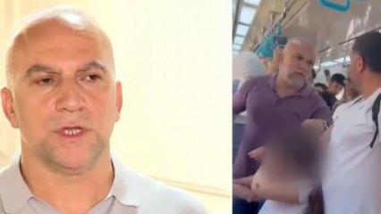 Marmaray'daki olayda yumruk atan kişi konuştu! 'Kıza aşağılayıcı konuştu'