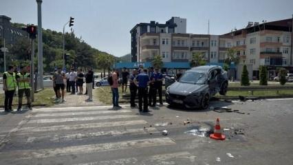 Samsun’da feci kaza! 2’si ağır 6 yaralı