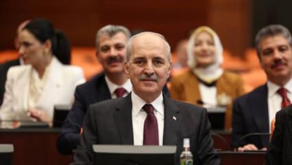 Son dakika: TBMM Başkanı yeniden Numan Kurtulmuş seçildi